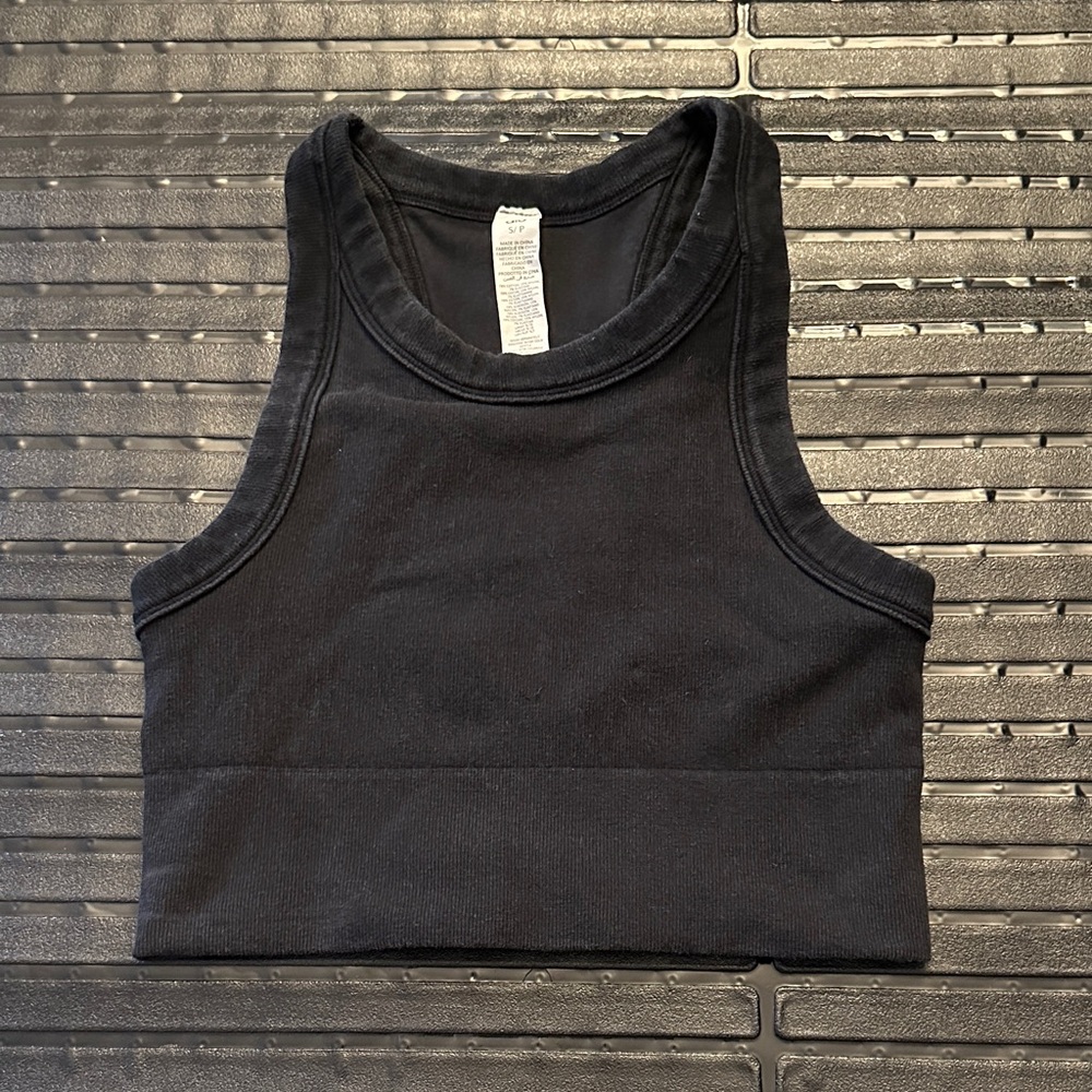 ALO Yoga Black Tank Top